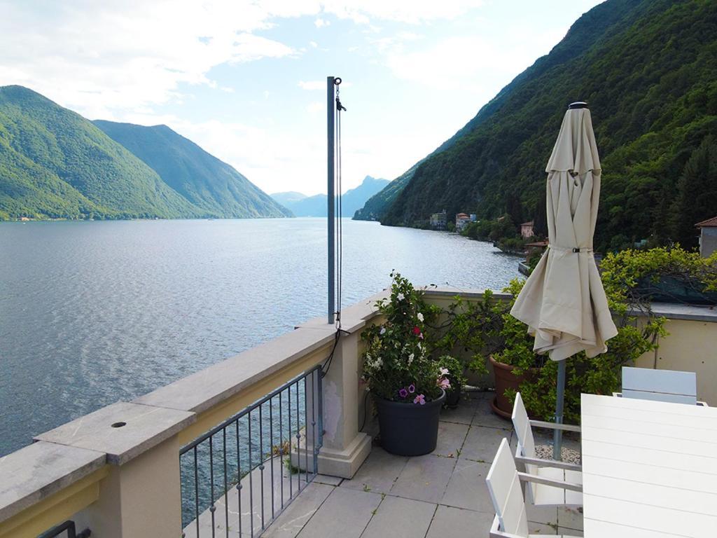 Oria Lugano Lake, Il Nido Dell'Aquila Buitenkant foto